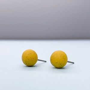 NEW Titanium Posts | Mustard Gold Pop Color Studs